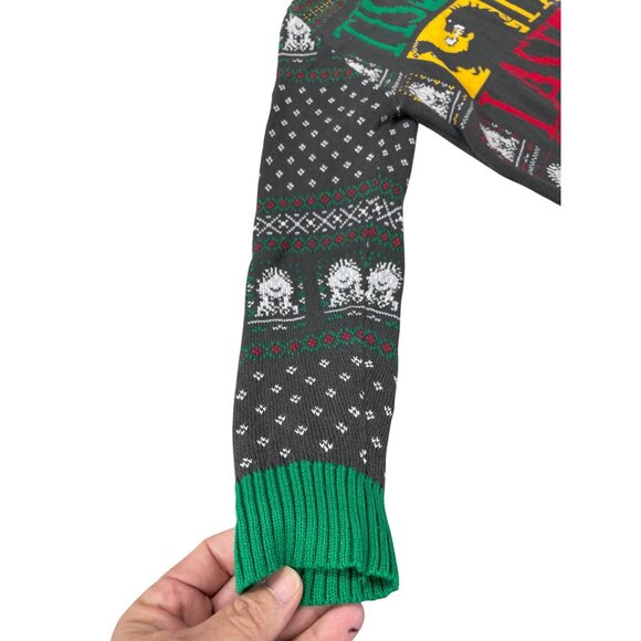 Game Of Thrones Official Mesn Green Cotton Xmas Green Sweater Sz L SKU 9540 - Picture 2 of 10